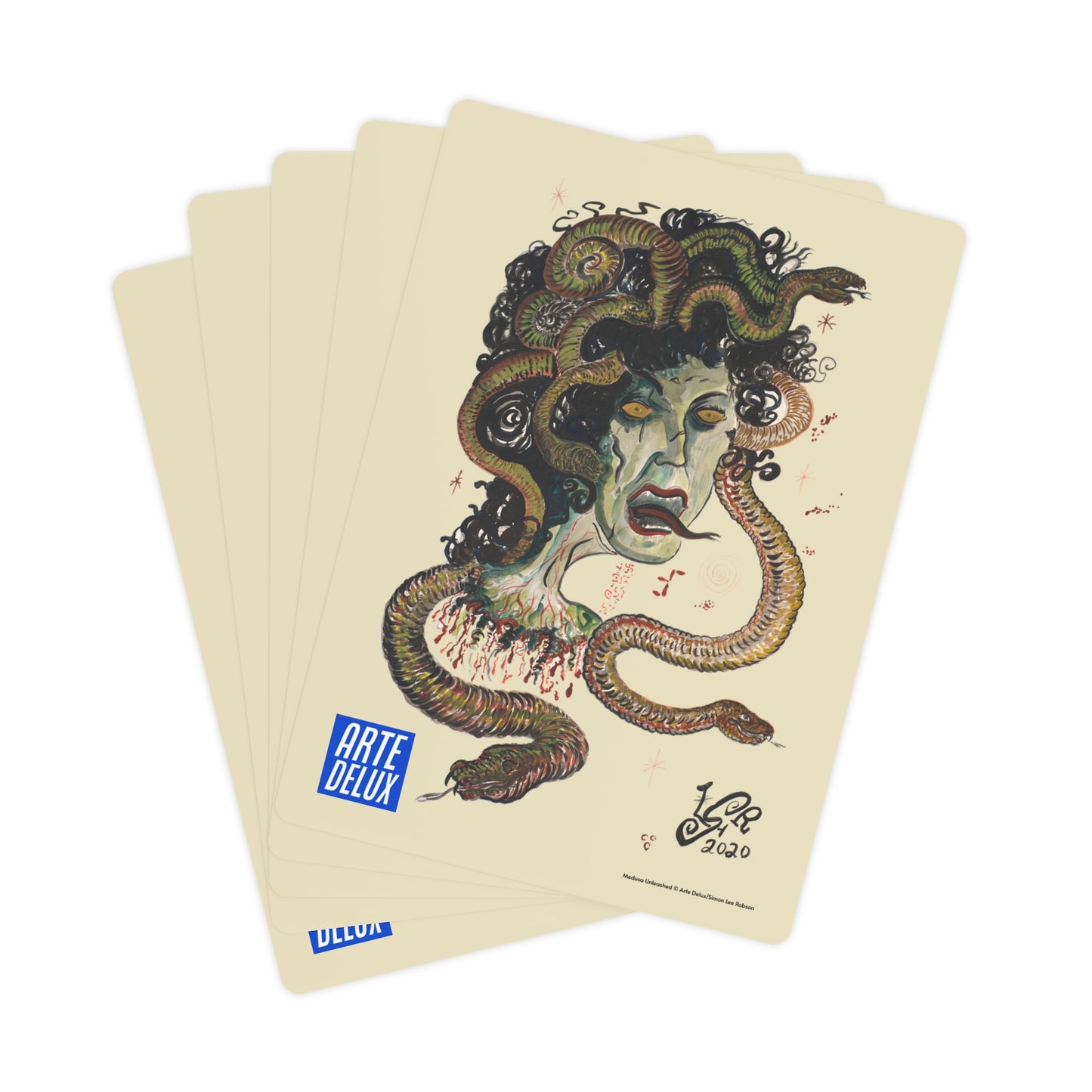 Medusa Unleashed Poker Cards