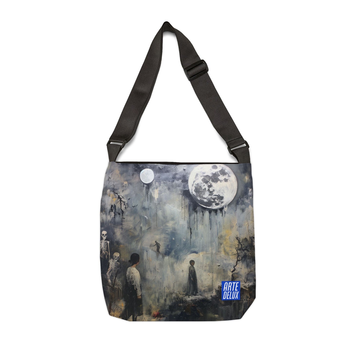 Wandering Souls Adjustable Travel Tote Bag