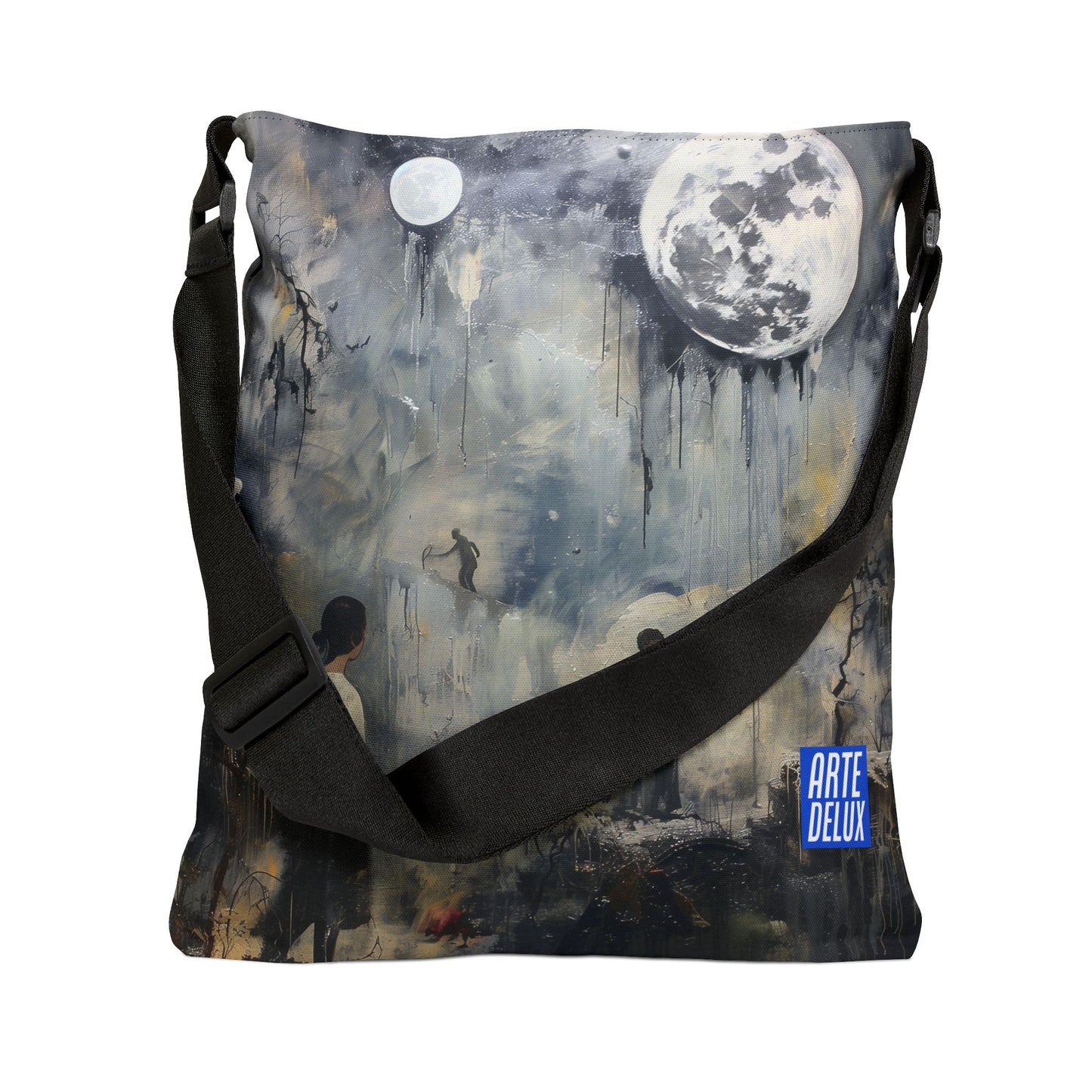 Wandering Souls Adjustable Travel Tote Bag