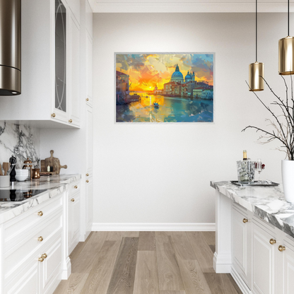 Venice Aglow Art Print